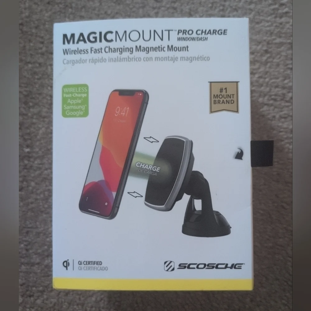 MagicMount Pro Charge Wireless Fast Charging Magnetic Mount For Car Dashboard